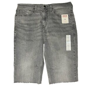 Signature by Levi Stratuss Gray Jean Shorts, Size 34x30, NWT